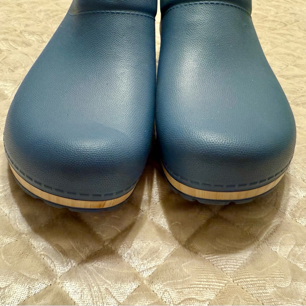 Dansko Blue Kane Eva Clogs with Natural Sole Size 42 - Picture 3 of 10